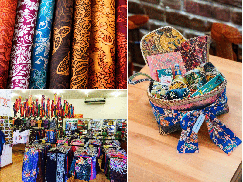 Batik fabric Malaysia souvenir 1