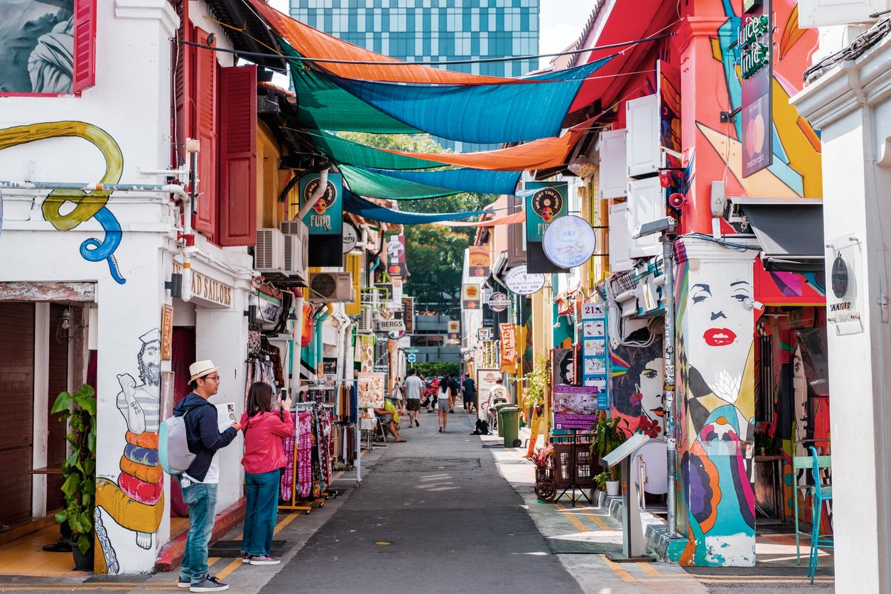 Haji Lane shops