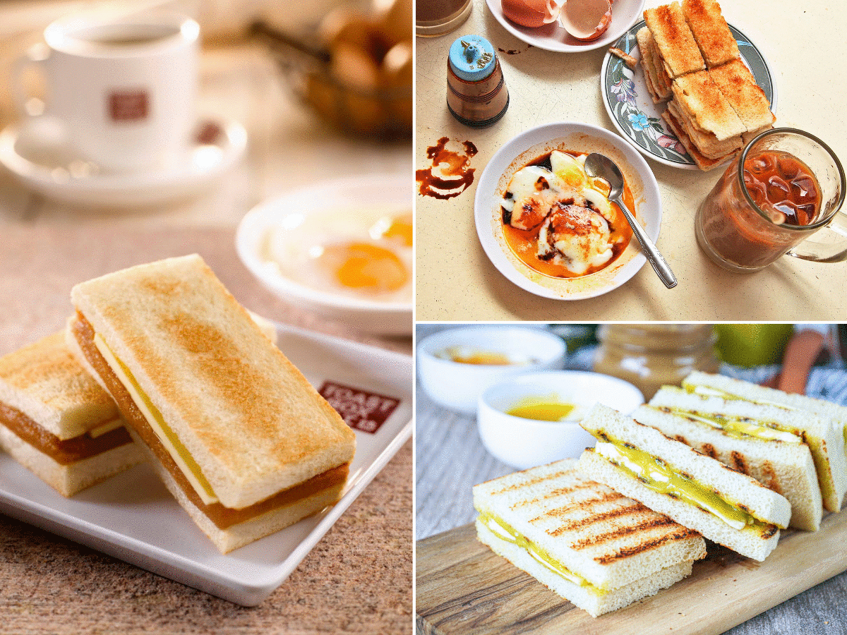 Kaya toast 1