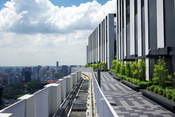 Pinnacle@duxton Rooftop Cùng ngắm cảnh Singapore tại tòa nhà Pinnacle@Duxton