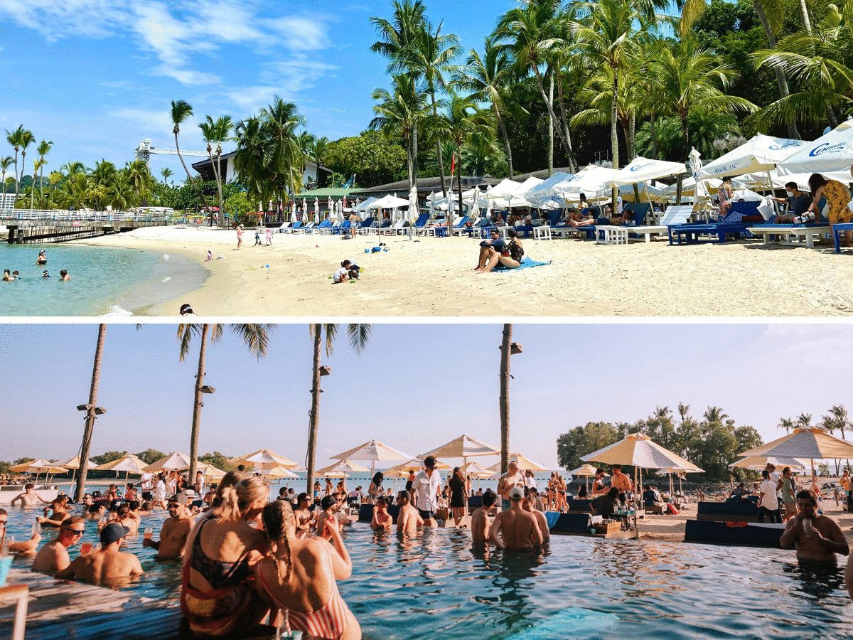 Sentosa beach 1