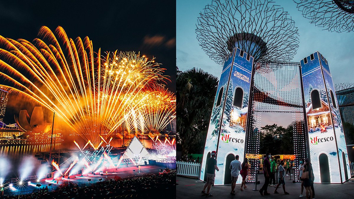 Singapore light up celebrations