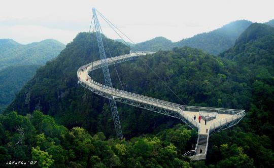 Cầy treo độc đáo Langkawi skybridge