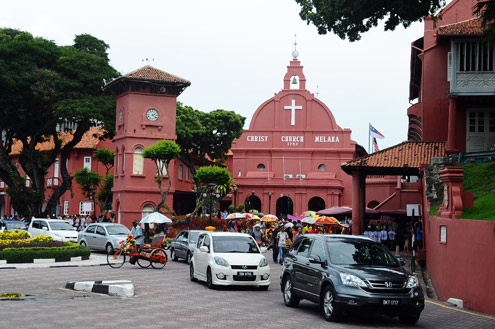Phố cổ trầm mặc malacca malaysia