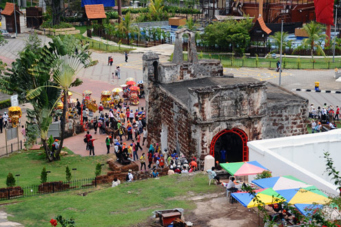 phố cổ trầm mặc malacca malaysia