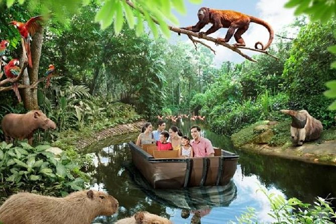 so sanh Singapore Zoo River Safari 2