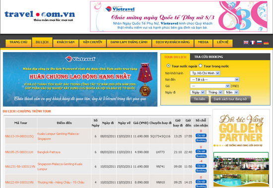 website dat phong khach san 2