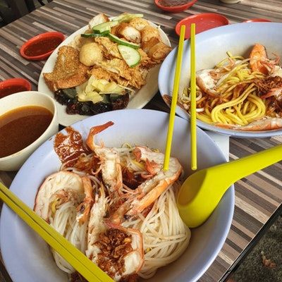 mi tom cua quan Beach Road Prawn Mee Eating House 1