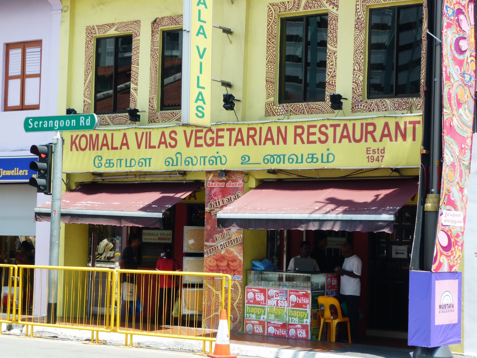 nhung nha hang noi tieng o Little India singapore 12