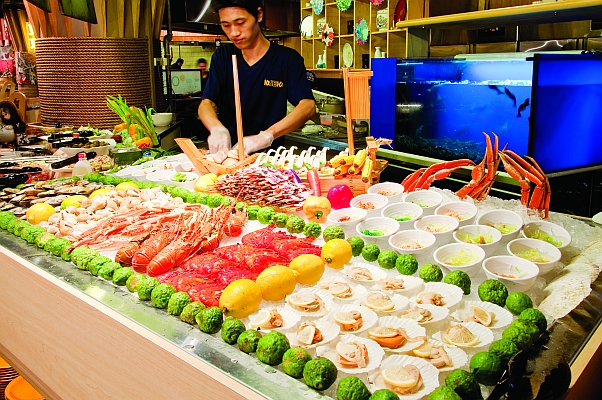 kiseki japanese buffet seafood